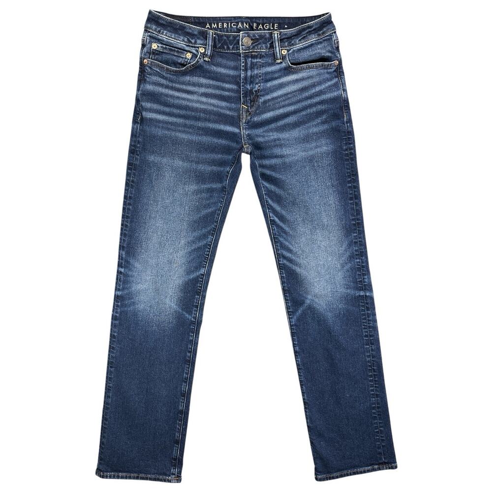 American Eagle AirFlex+ Men’s Jeans 30x34 Dark Wash Stretch Denim